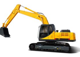 液壓挖掘機結(jié)構(gòu)件拋丸機涂裝生產(chǎn)線工藝流程