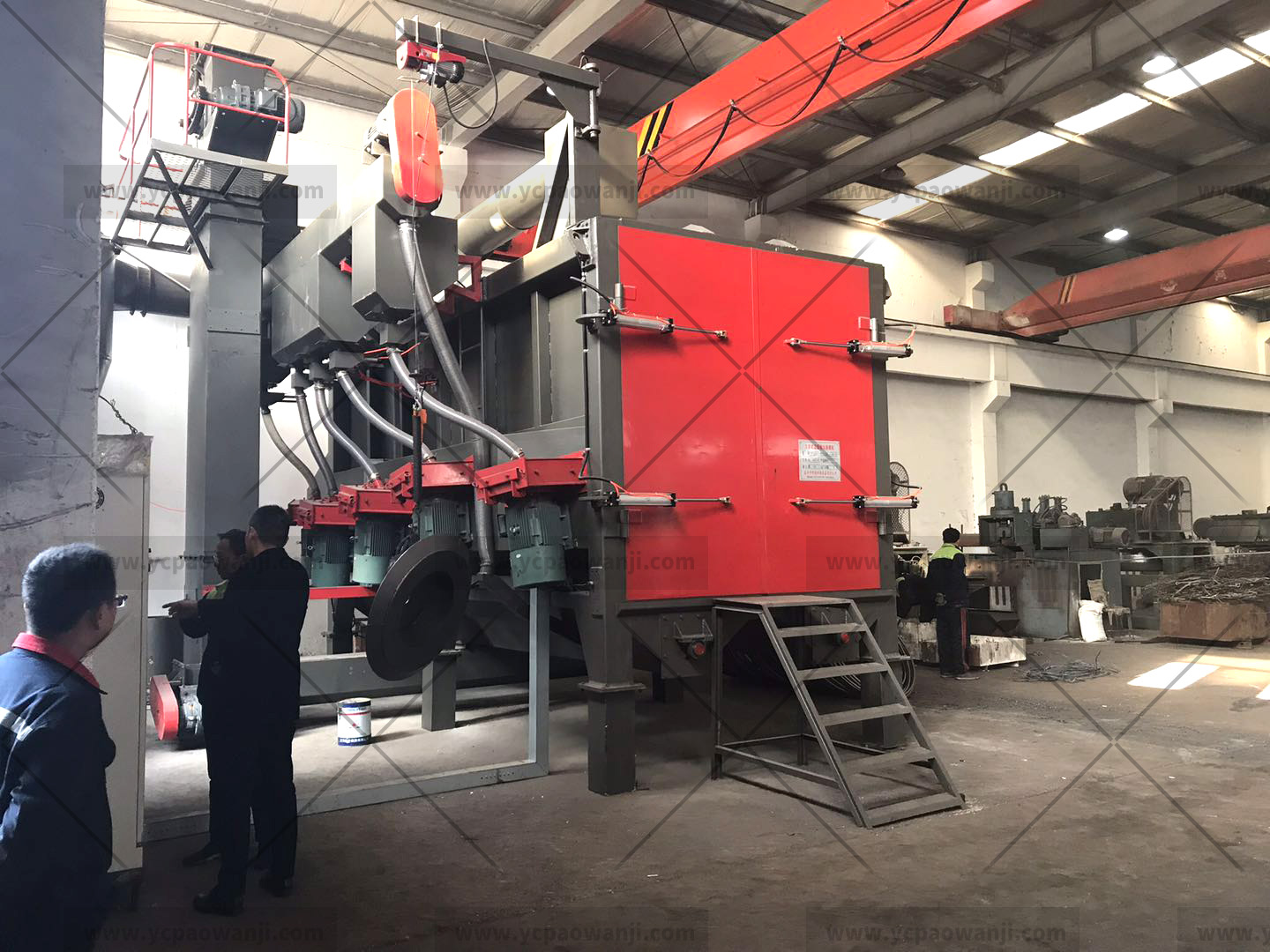 線材盤圓拋丸機(jī)鋼筋拋丸特點(diǎn)及其性能有哪些？